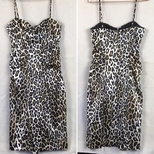 Joanna Chen Xscape bodycon Animal Print Dr…